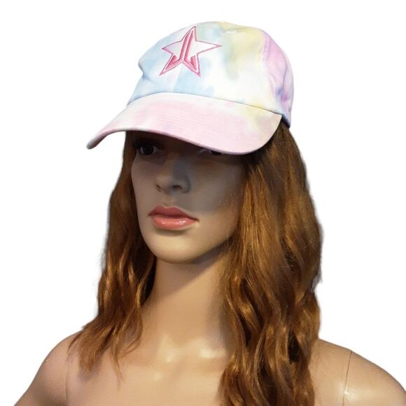 JEFFREY STARR Baseball Cap Iconic Tie-Dye OSFM NWOT - Picture 2 of 13